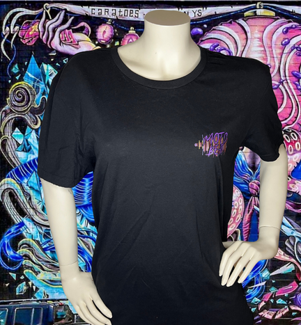 T-Shirt Black MotoBeat Lila T-Shirt Black MotoBeat Lila