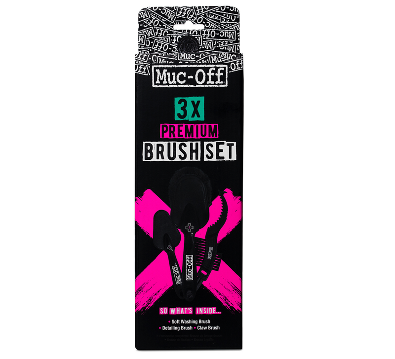 Muc Off 3x Brush Set Muc Off 3x Brush Set