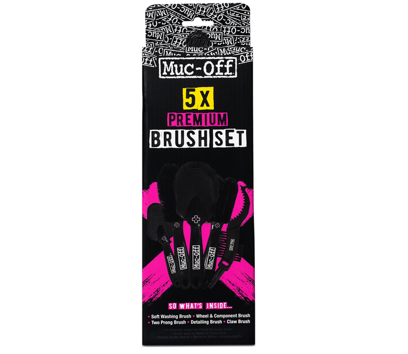 Muc Off 5x Brush Set Muc Off 5x Brush Set