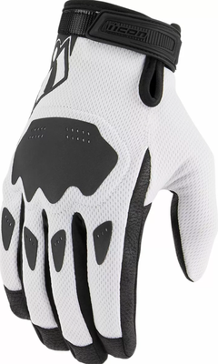 ICON Handschuhe HOOLIGAN CE Whitw Größe 2XL