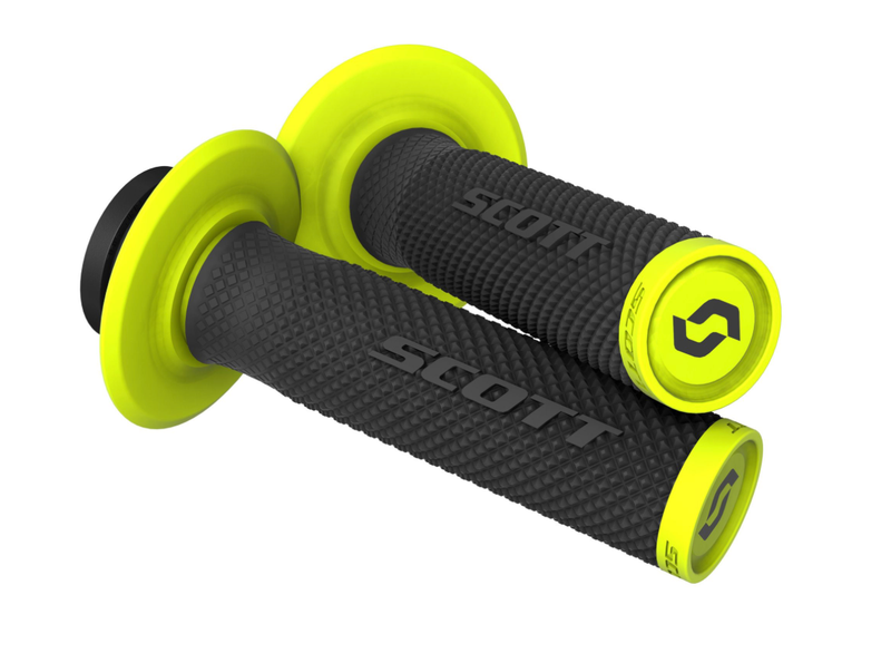 SCOTT SX II LOCK-ON GRIFF + CAM-SET Yellow SCOTT SX II LOCK-ON GRIFF + CAM-SET Yellow