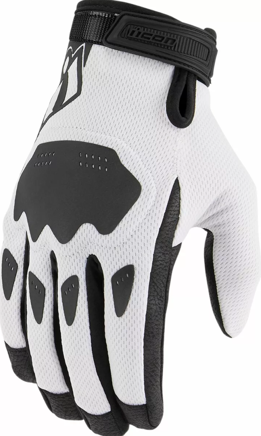 ICON Handschuhe HOOLIGAN CE White Größe S