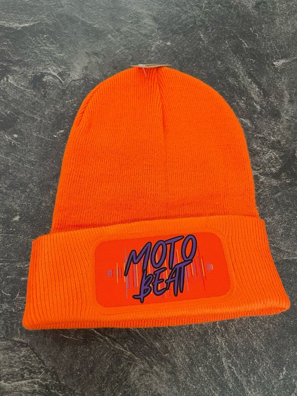 Beanie Orange „Moto Beat“ Beanie Orange „Moto Beat“