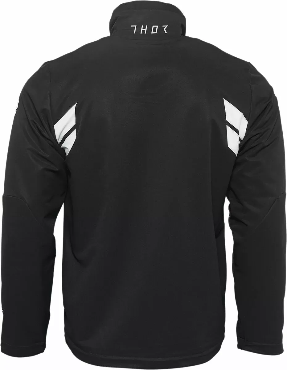 THOR JACKET WARMUP Black/White Größe XL