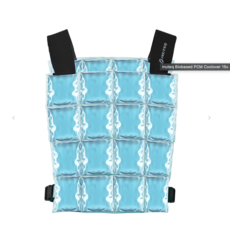 Kühlweste Inuteq Biobased PCM Coolover (15c) Aqua Kühlweste Inuteq Biobased PCM Coolover (15c) Aqua