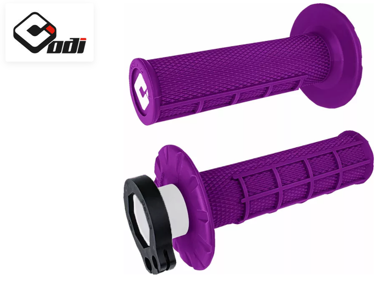 Odi GRIP 1/2 WAFFLE MX PURPLE V2 LockOn 2/4Takt Odi GRIP 1/2 WAFFLE MX PURPLE V2 LockOn 2/4Takt