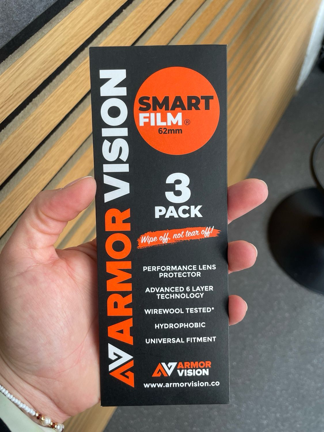 Armor Vision Smart Film 62mm