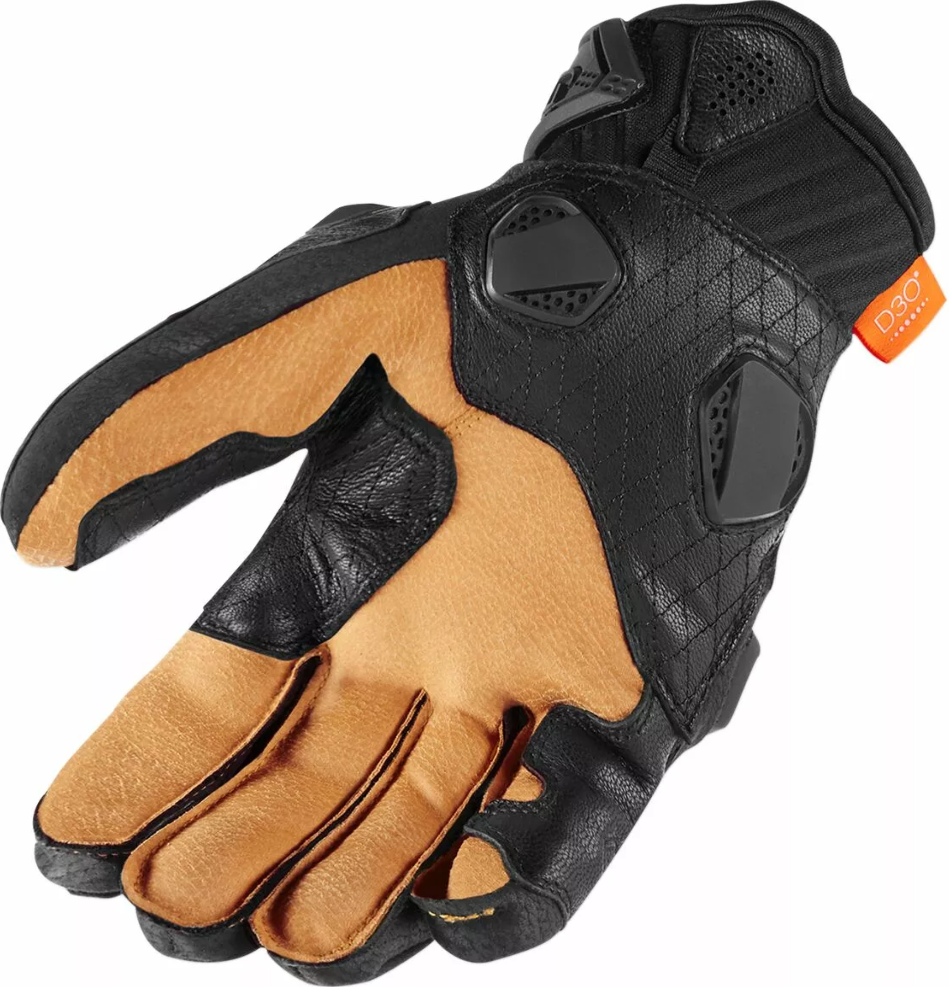 ICON GLOVE HYPERSPORT SHT BLK Größe XL