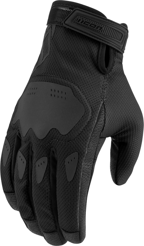 Icon Handschuhe Hooligan CE Black Größe XL Icon Handschuhe Hooligan CE Black Größe XL