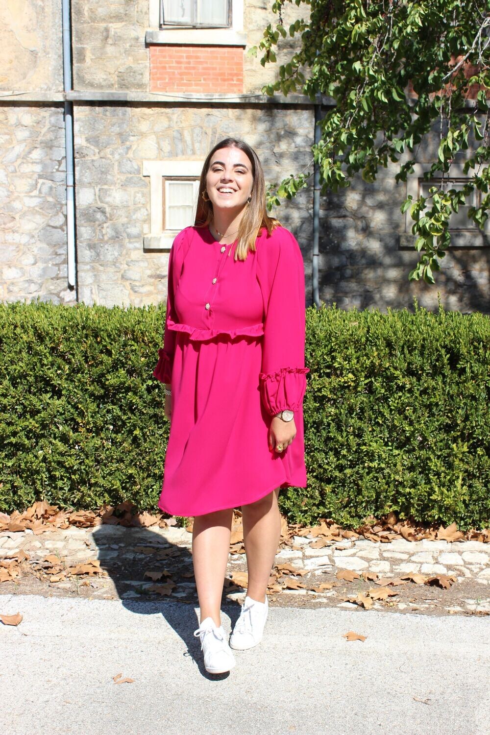 Vestido Munique Rosa