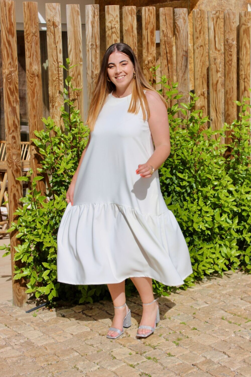Vestido Natura
 Branco