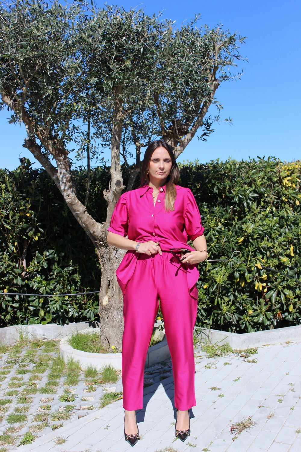 Calças Rosa