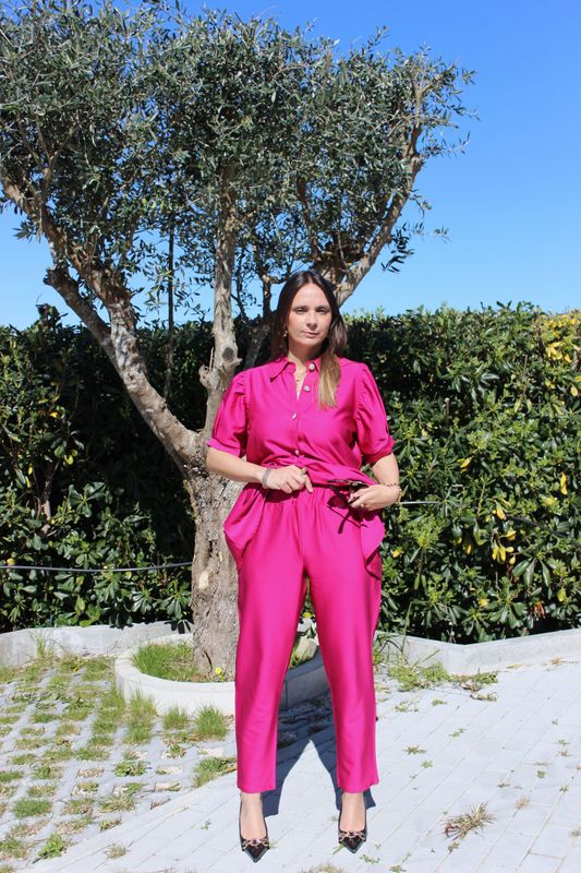 Calças Rosa