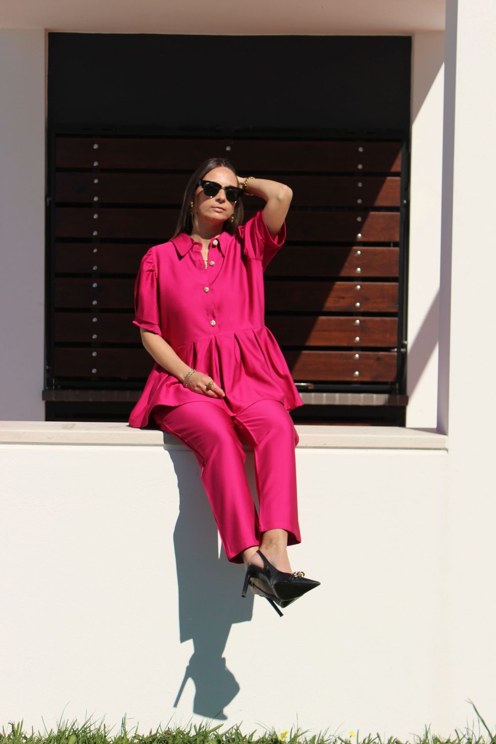 Blusa Rosa