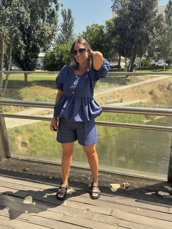 Blusa Denim
