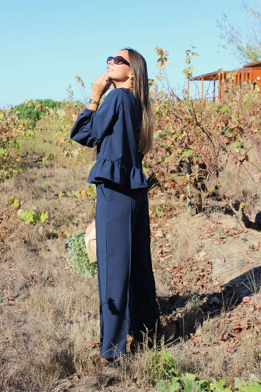 Calças Azul Marinho