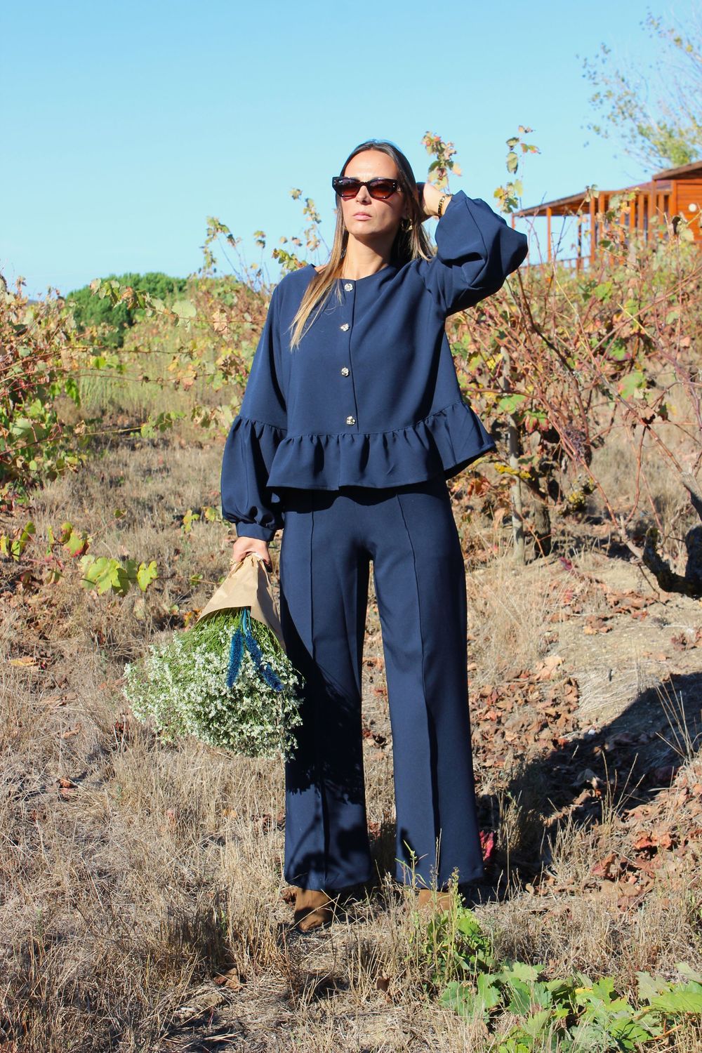 Blusa Azul Marinho