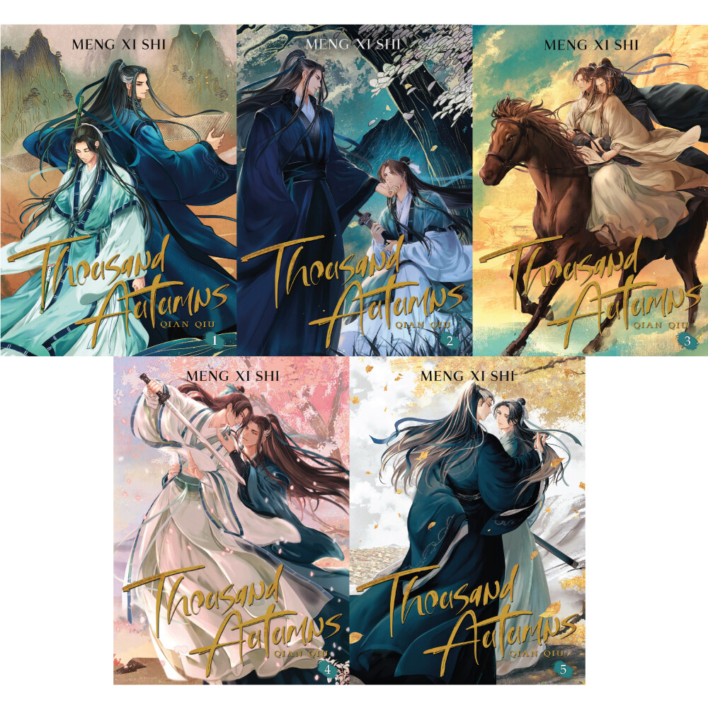 Libros Oficiales Thousand Autumns | Qian Qiu: Vol 1 - Vol 2 - Vol 3 - Vol 4 - Vol 5