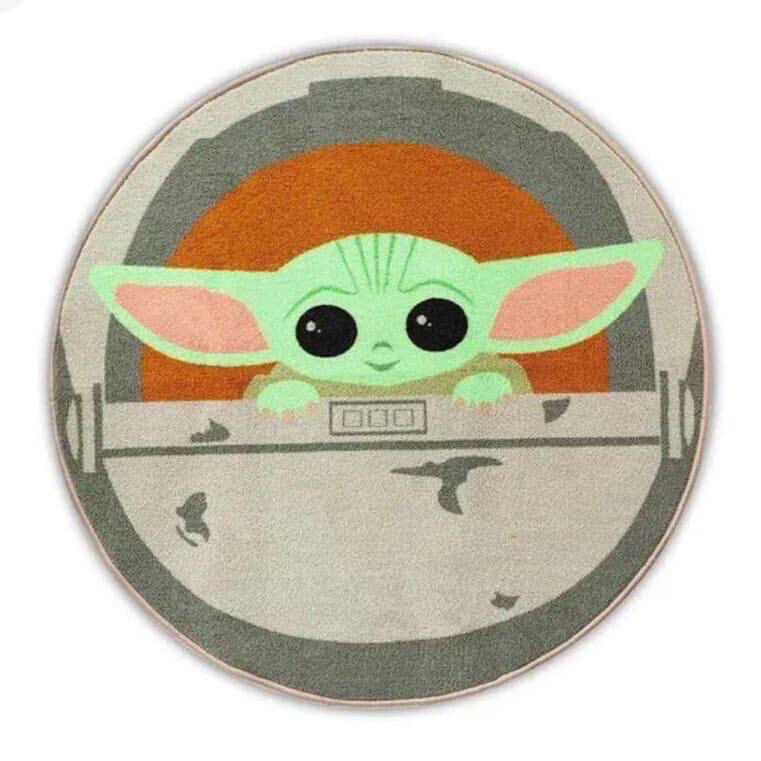 PISO DE BAÑO MANDALORIAL YODA