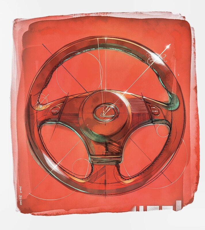 Lexus IS 300 Steering Wheel