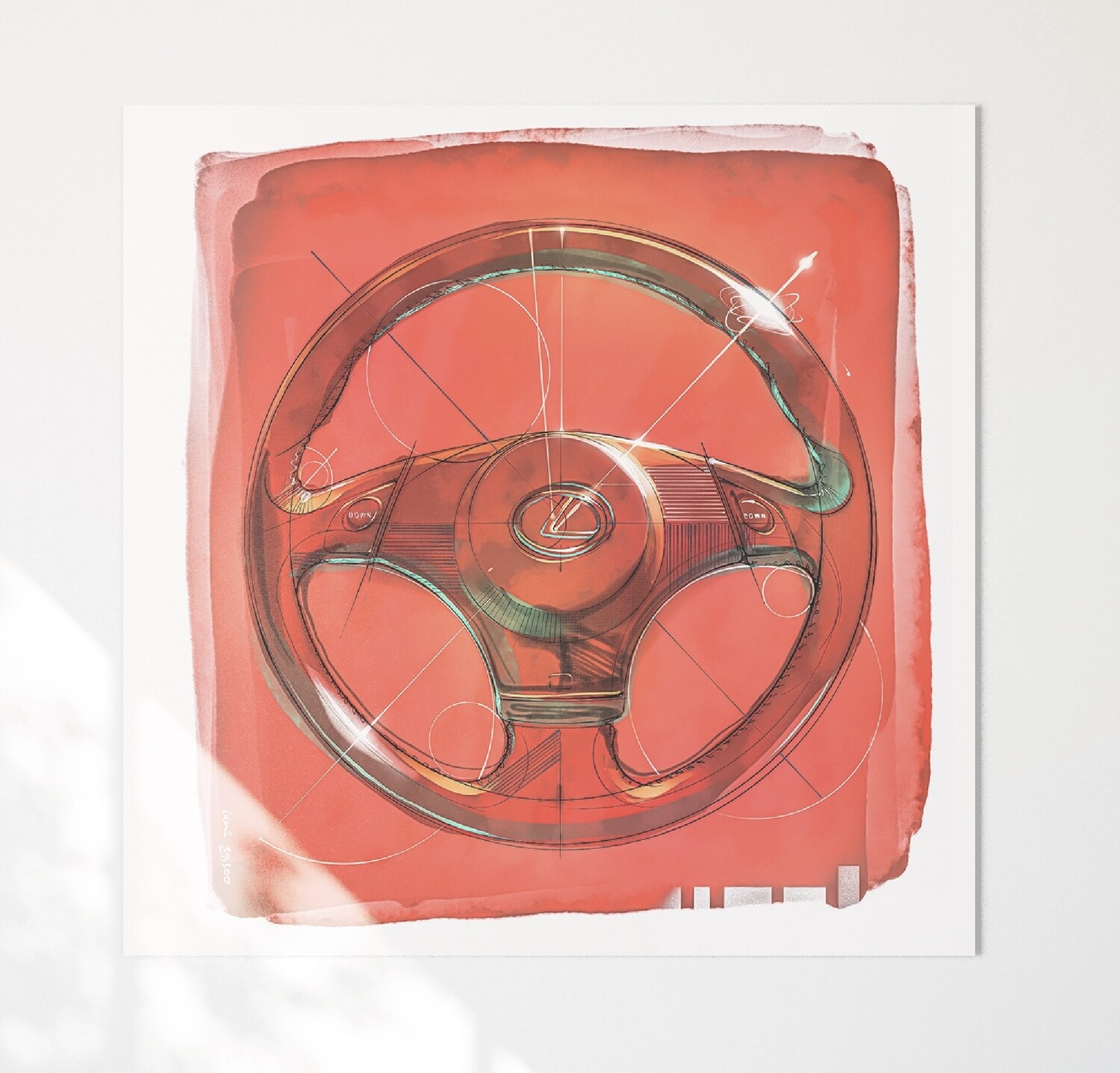 Lexus IS 300 Steering Wheel