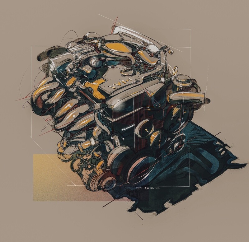 2JZ-GE Engine Study