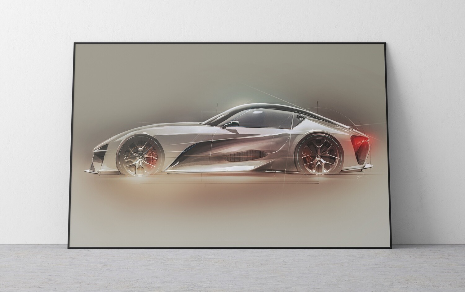 Lexus Electrified Sport Side Profile
