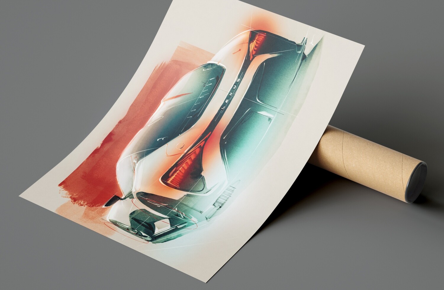 Lexus Electrified Sport Rear Corner Study Lexus Electrified Sport Rear Corner Study