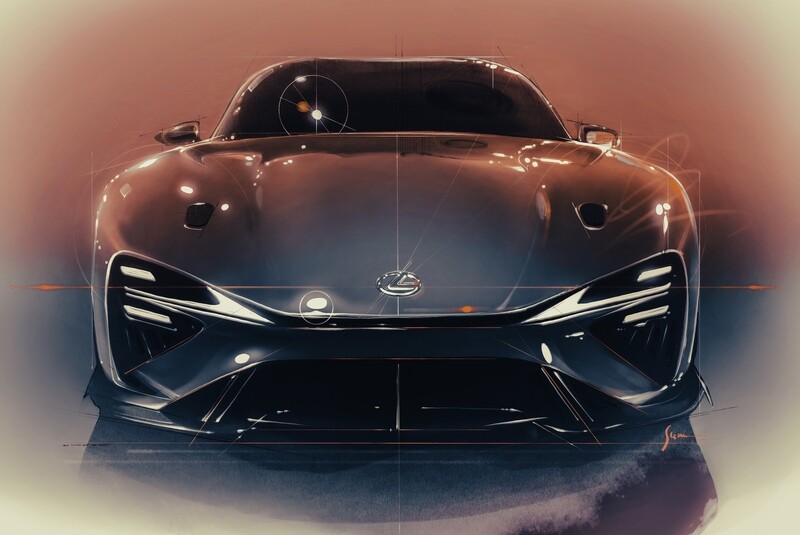 Lexus Electrified Sport Front Profile