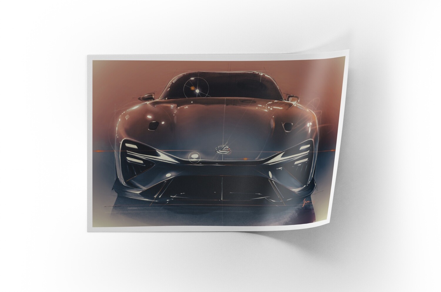 Lexus Electrified Sport Front Profile