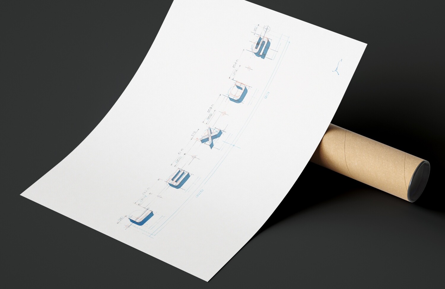 Wordmark Schematic