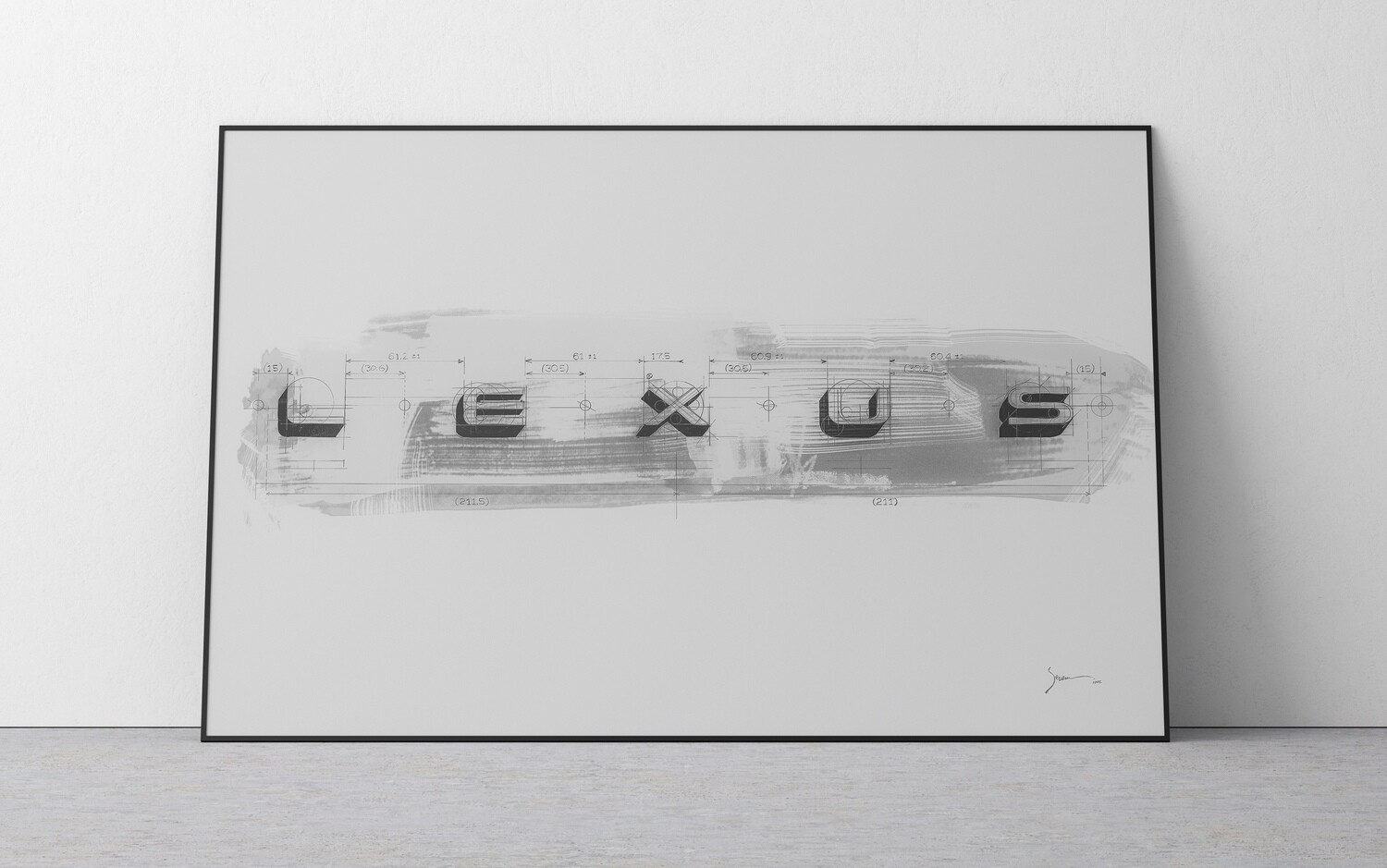 Wordmark Schematic
