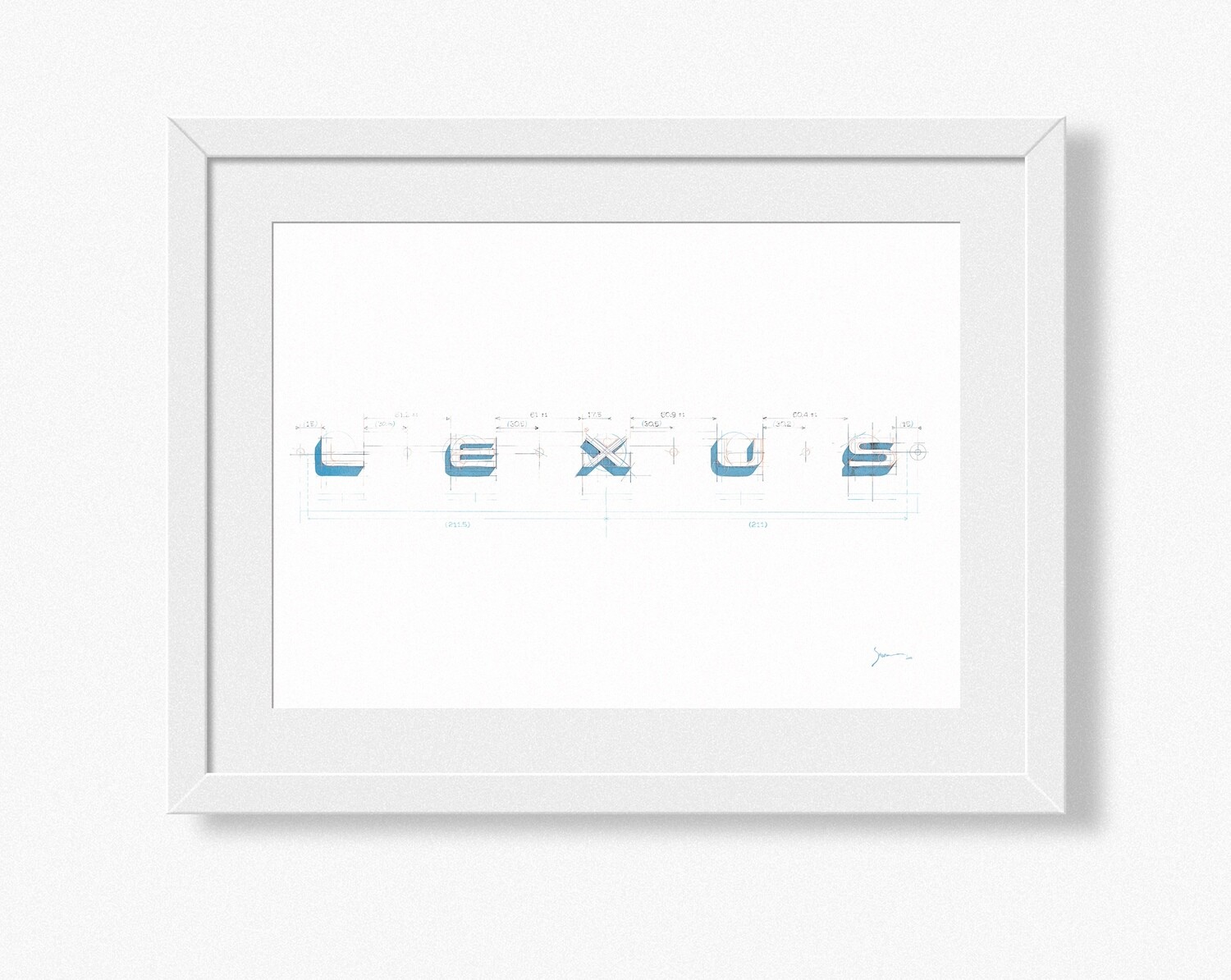Wordmark Schematic