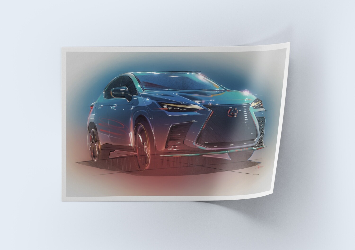 Lexus NX Ultrasonic Blue Mica
