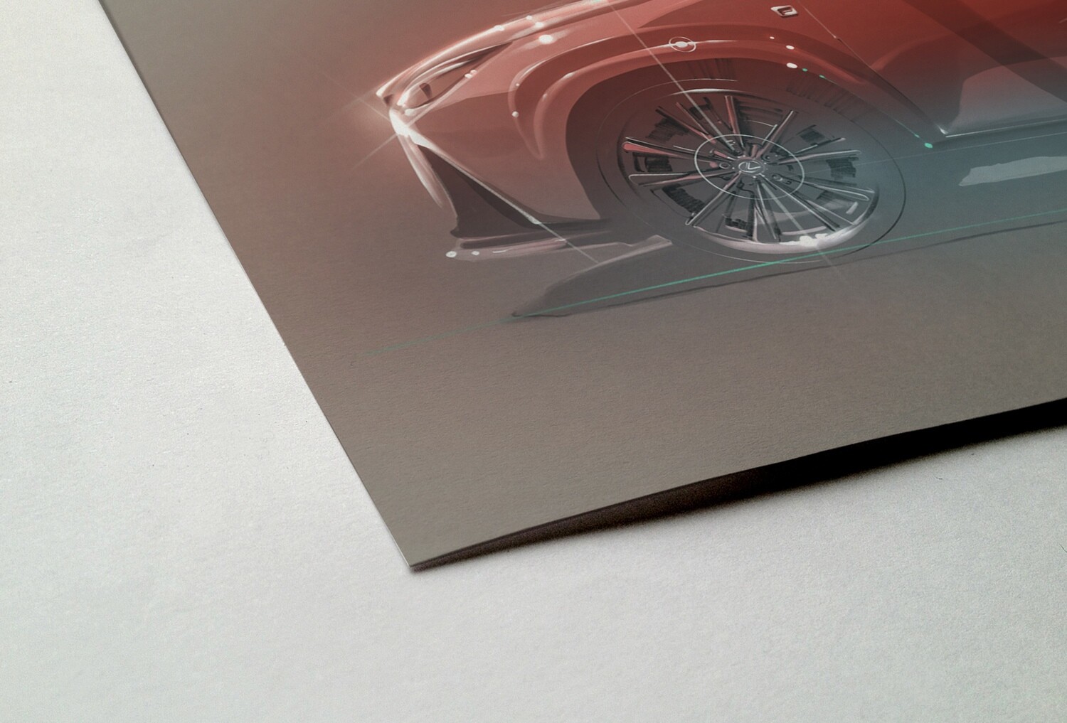 Lexus NX Side Profile Redline