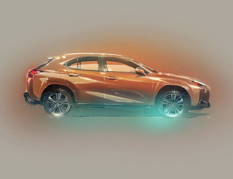 Lexus UX Side Profile