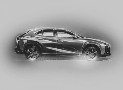 Lexus UX Side Profile