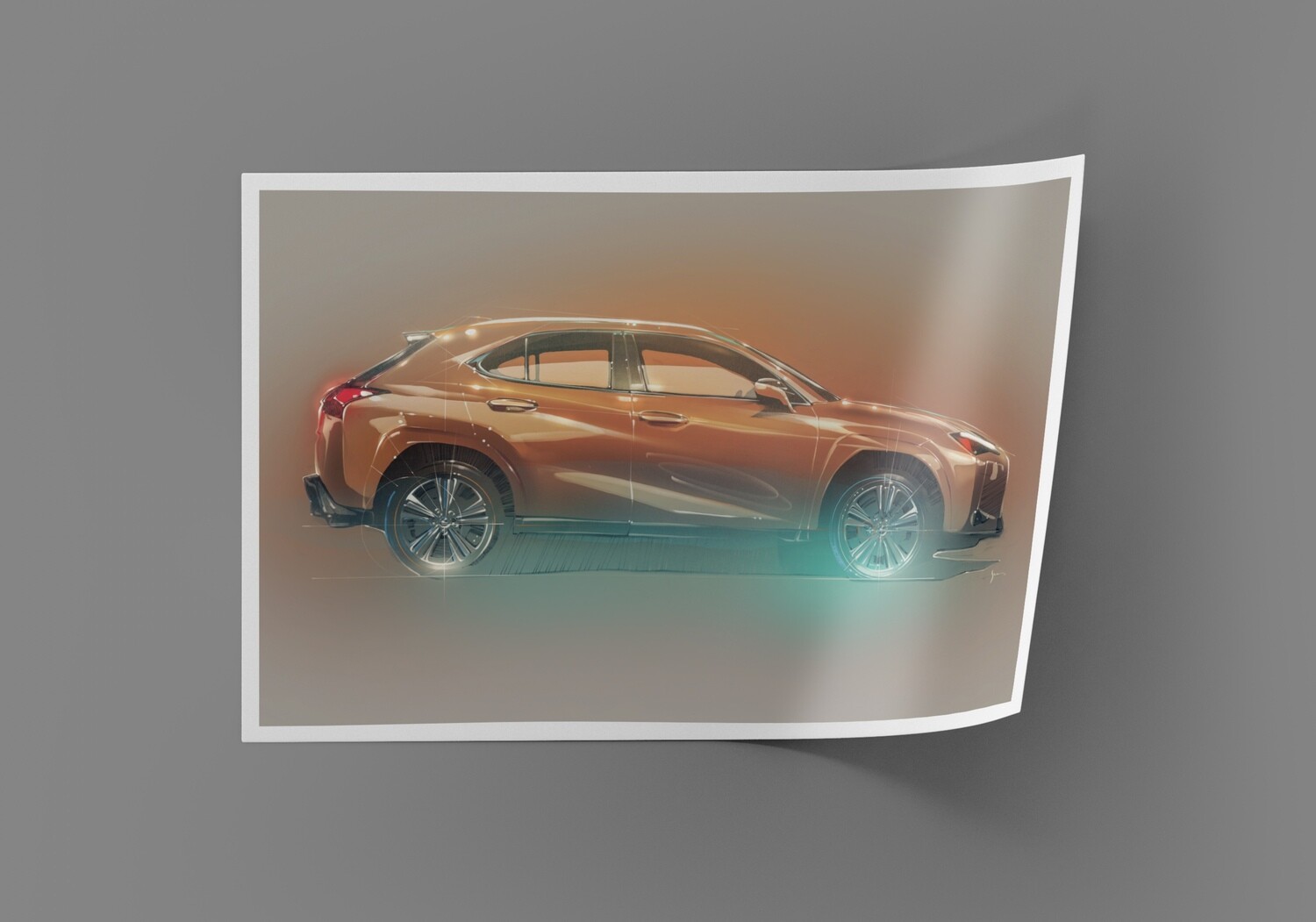 Lexus UX Side Profile