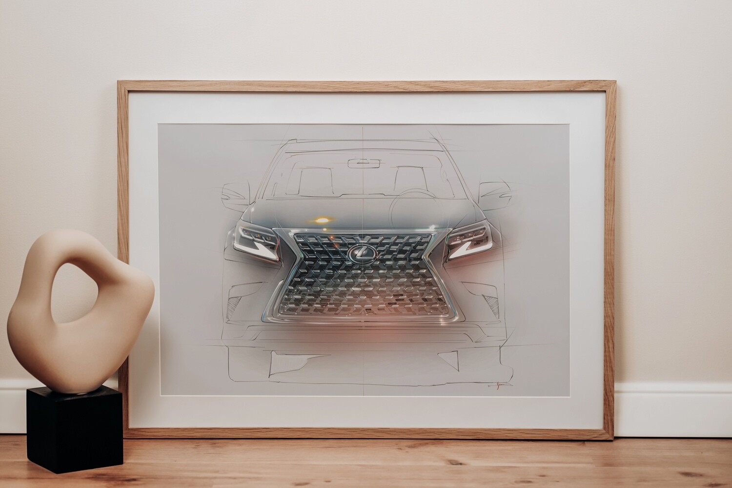 2022 Lexus GX 460 Grille and Headlight Assembly