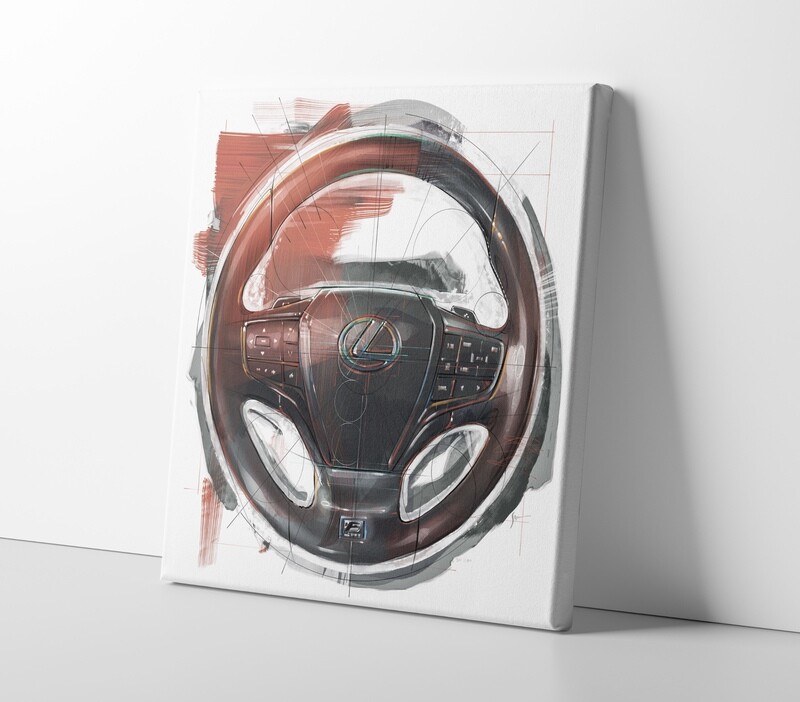 Lexus LS 500 Steering Wheel