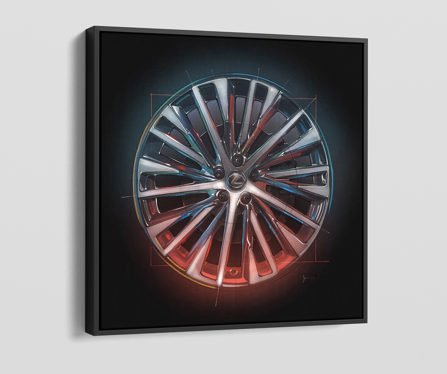 Lexus RX 2023 Wheel Study