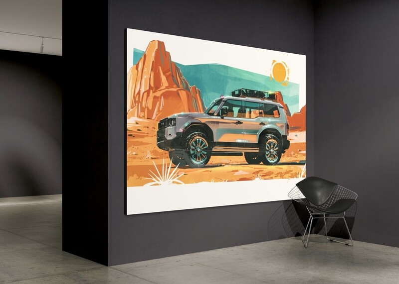 2024 Toyota Land Cruiser in Desert