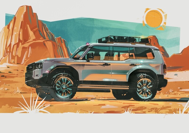2024 Toyota Land Cruiser in Desert