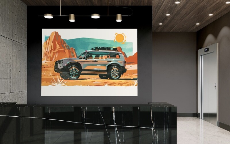 2024 Toyota Land Cruiser in Desert