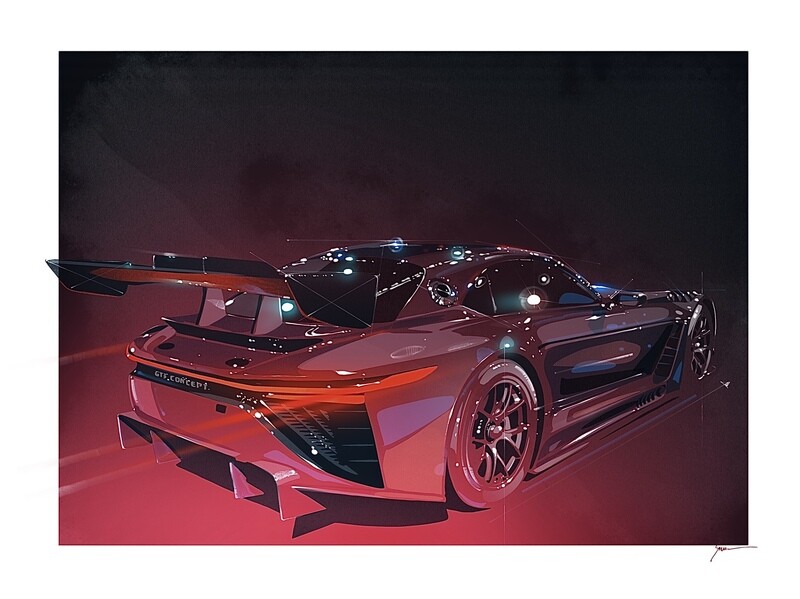 2024 Toyota GR GT3 Concept - Rear