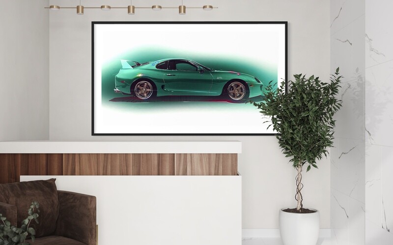 1997 Toyota Supra MKIV - Green