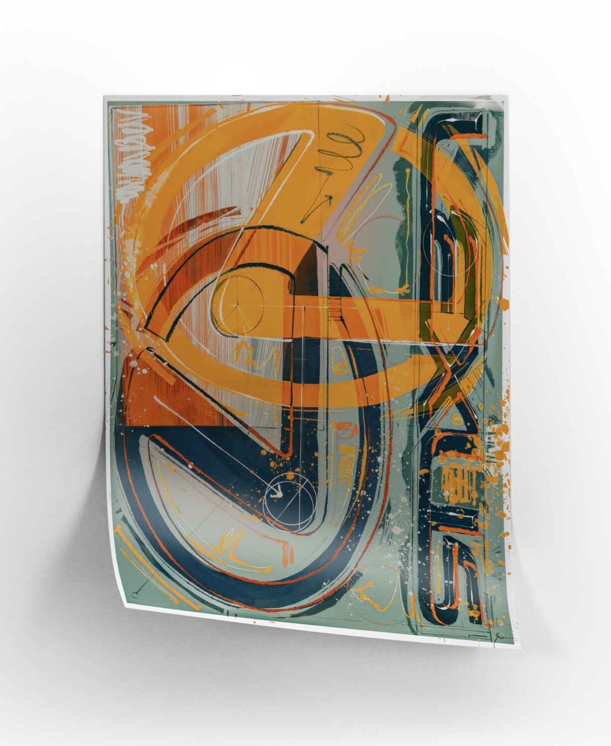 Logomark "Sketch" Composition