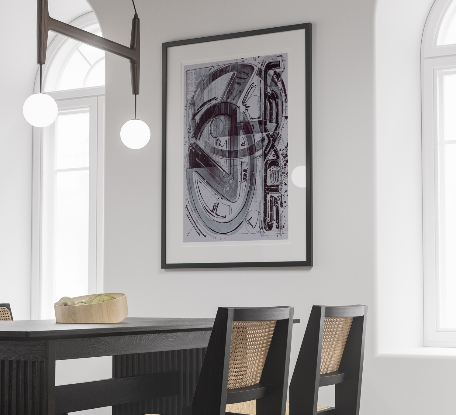 Logomark "Sketch" Composition (B/W)