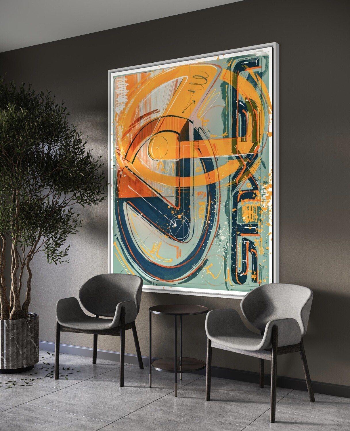 Logomark "Sketch" Composition