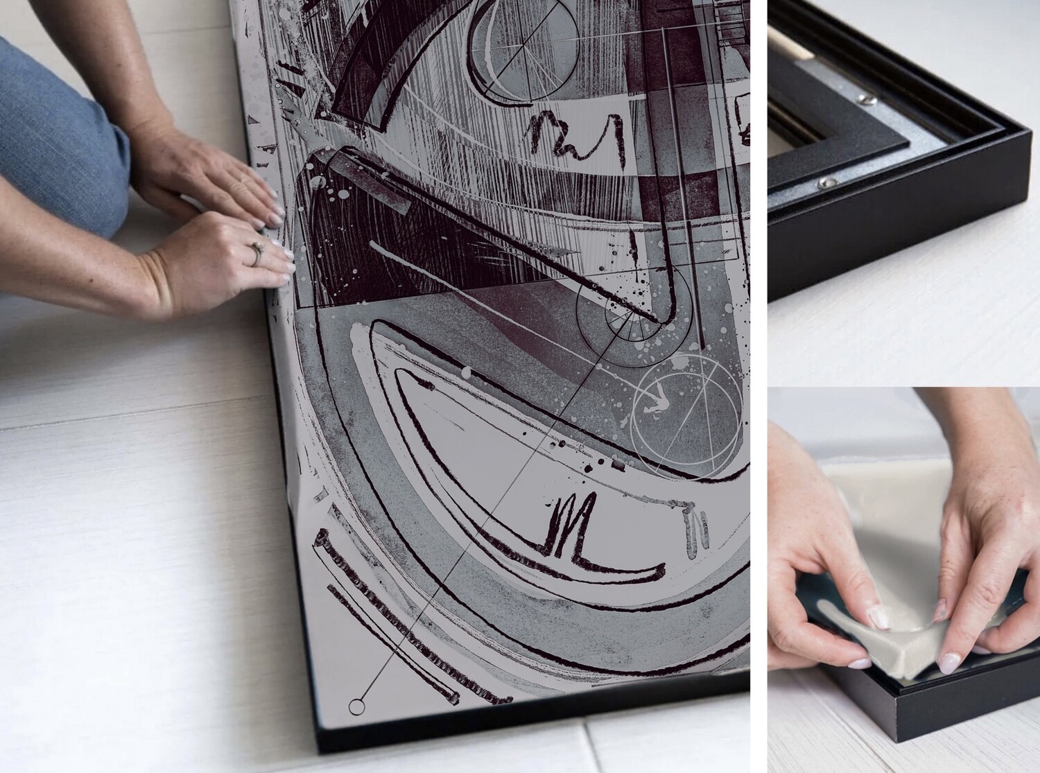 Logomark "Sketch" Composition (B/W)